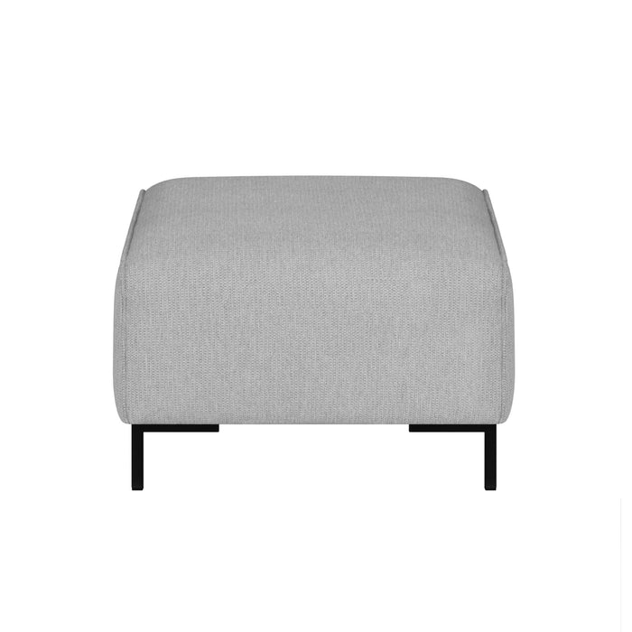 by fonQ Loft Hocker - Chenille - Greige