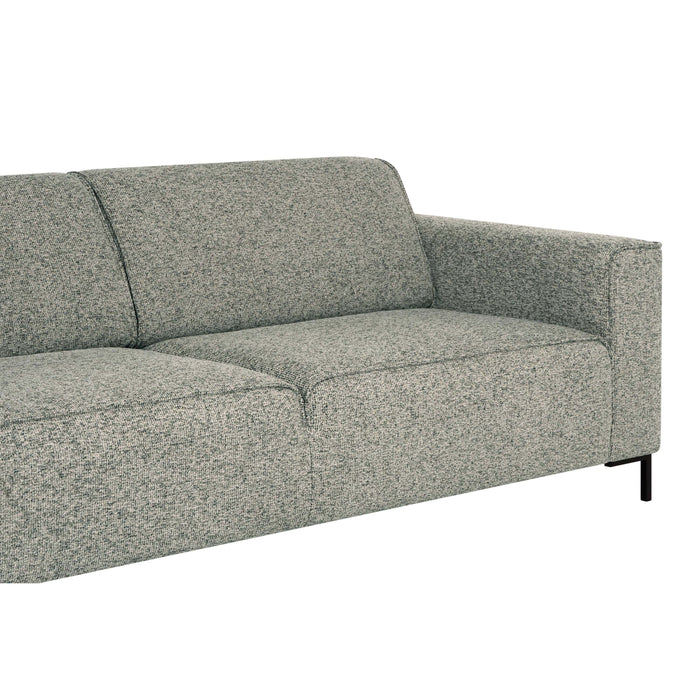 by fonQ Loft 2,5-zitsbank - Chenille Melange - Mintgroen