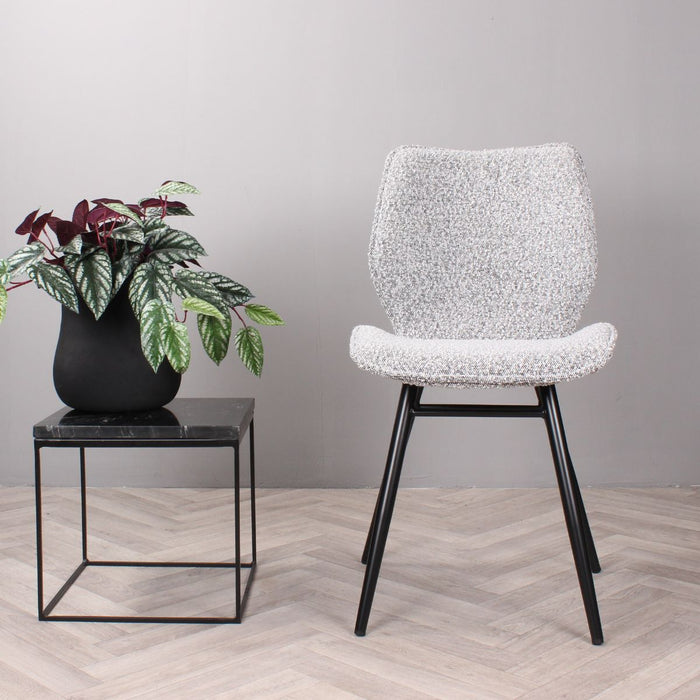 DS4U - Tony eetkamerstoel boucle - grijs