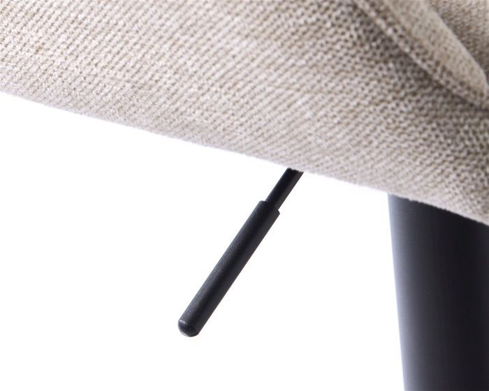 Giga Living - Barkruk Zandkleur - Draaibaar - Nolan - Set van 2