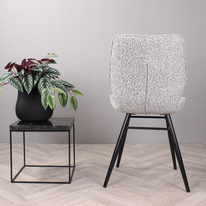 DS4U - Tony eetkamerstoel boucle - grijs