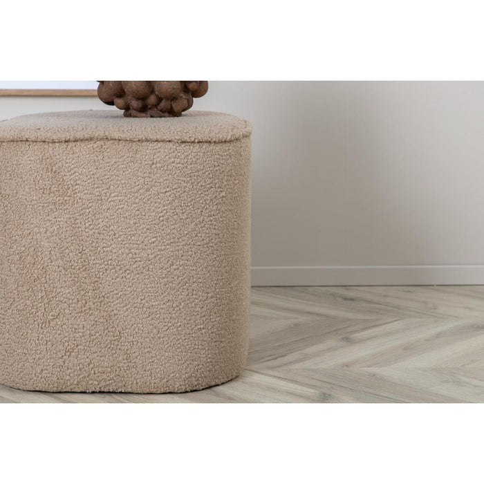 Svea - Arlo poef - teddy - beige