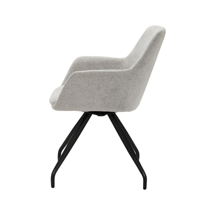 Livingfurn - Duke eetkamerstoel - naturel