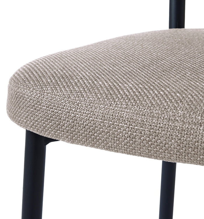 Hygge Interiors Fowler Zand Eetkamerstoel set van 2