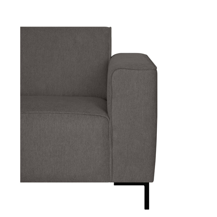 by fonQ Loft 2-zitsbank - Chenille - Antraciet