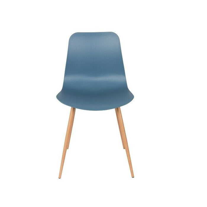 Puur Laholm eetkamerstoel kunststof blauw