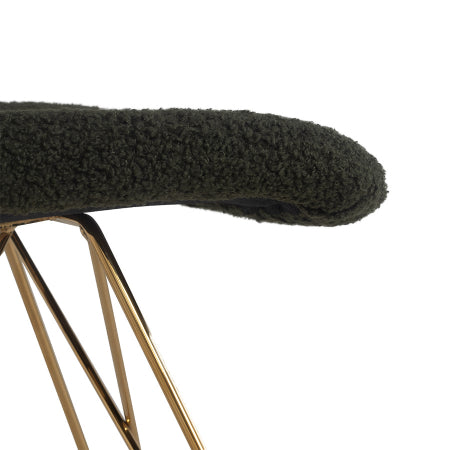 Giga Meubel - Stoel Teddy Groen - Set Van 2 - 44x45x82,5 - Jamie luxe