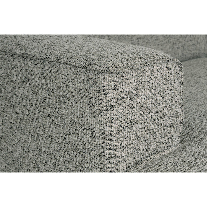 by fonQ Loft Hoekbank Links - Chenille Melange - Mintgroen