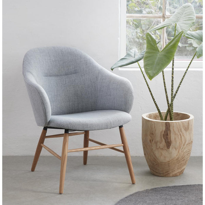 Nordic Home Dante fauteuil - lichtgrijs