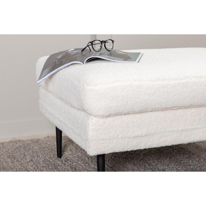 Svea - Kira hocker - teddy - wit