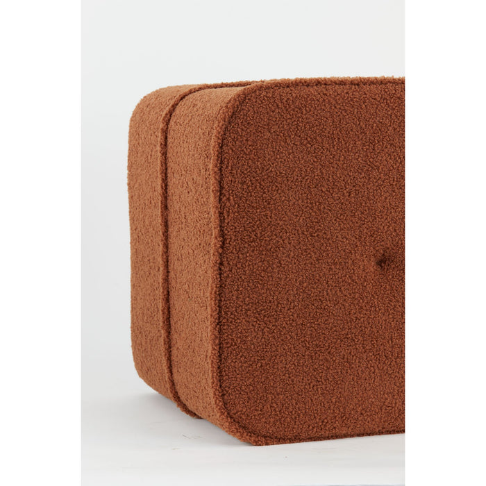 Light & Living Light&living Poef 40x40x35 cm KIKI teddy terra