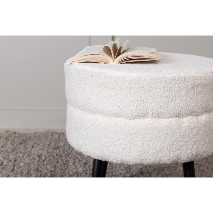 Svea - Zane hocker - teddy - wit