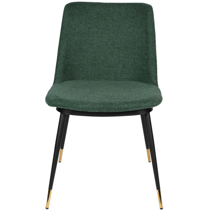 Puur - Larvik eetkamerstoel stof donkergroen