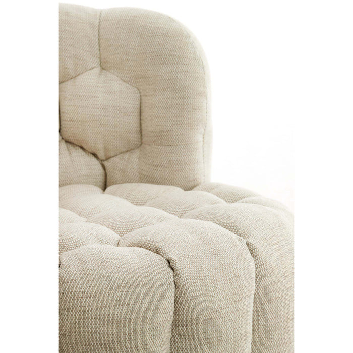 Light & Living Light&living Stoel 100x98x72 cm AMARA crème