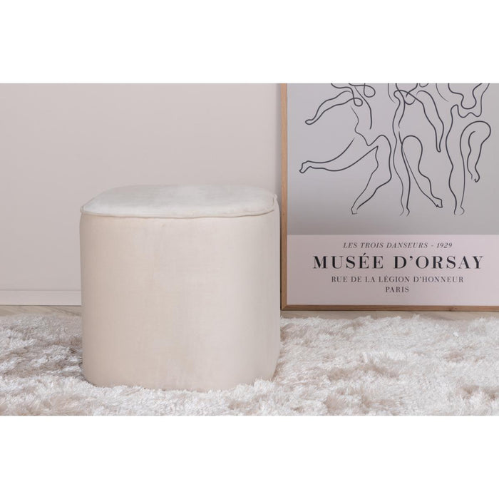 Svea - Arlo poef - velvet - beige
