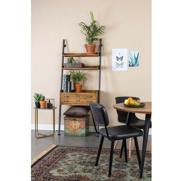 Puur - Vinnes eetkamerstoel PU leer zwart