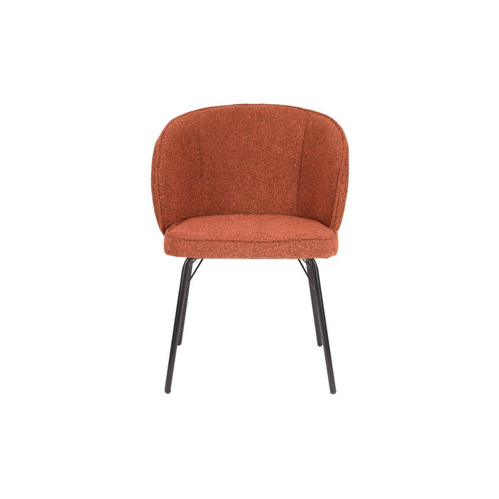 Puur Cecile eetkamerstoel - terracotta