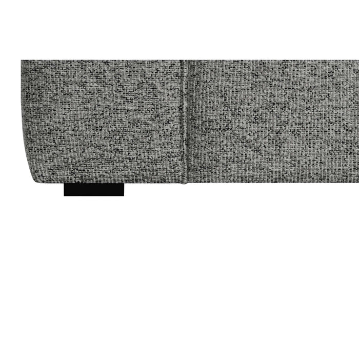 by fonQ Loft Hoekbank Rechts - Chenille Melange - Steengrijs