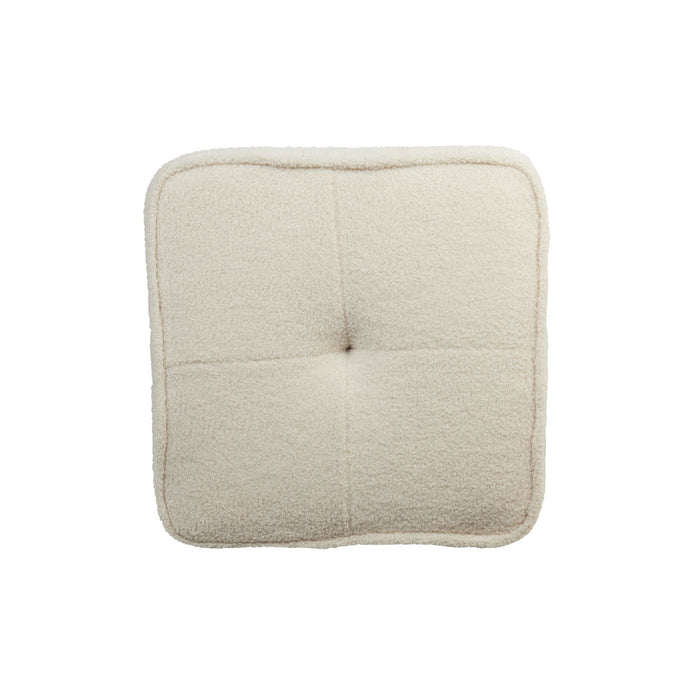 Light & Living Light&living Poef 40x40x35 cm KIKI teddy wit