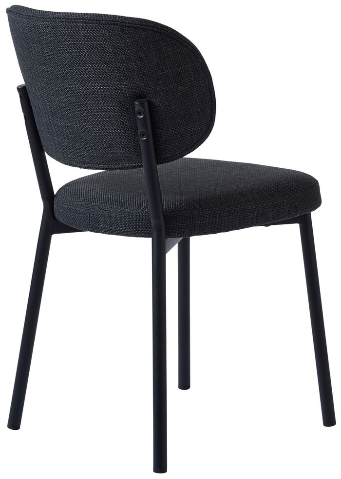 Hygge Interiors Fowler Donkergrijs Eetkamerstoel set van 2