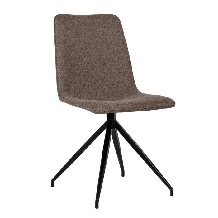 Set Van 2 Eetkamerstoelen - Khaki - Yez - Giga Meubel