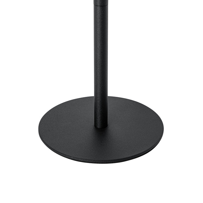 QAZQA Tafellamp zwart oplaadbaar incl. LED en dimmer IP54 - Jude