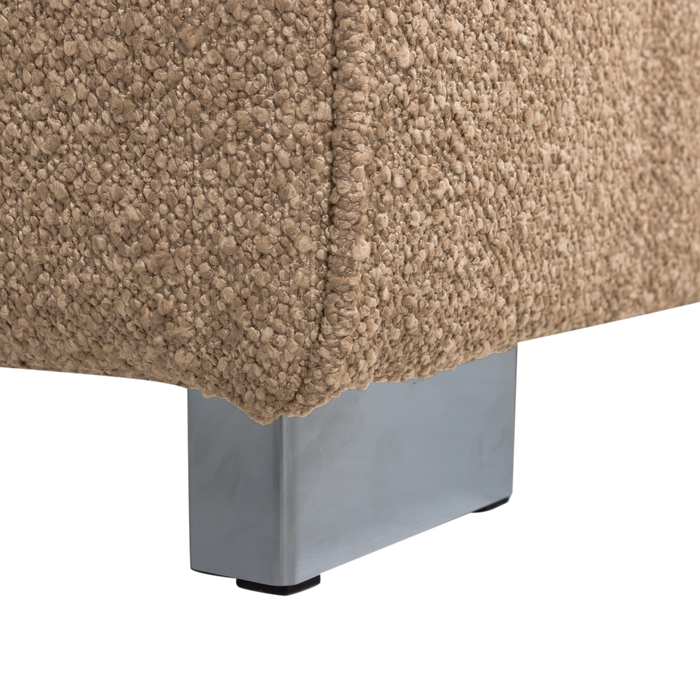 vtwonen Lazy 1-Zits Element - Bouclé - Bruin