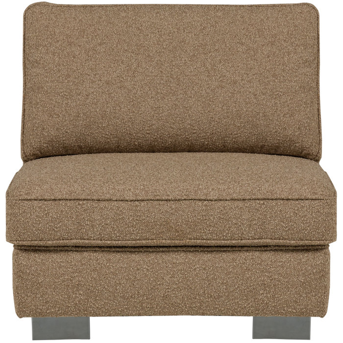 vtwonen Lazy 1-Zits Element - Bouclé - Bruin