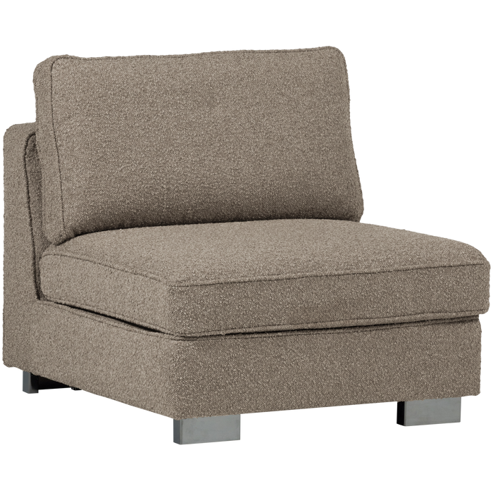 vtwonen Lazy 1-Zits Element - Bouclé - Zand