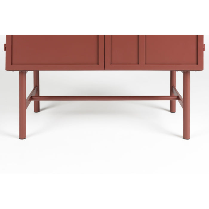 Housecraft Living Davis Kast Metaal Bruin| Rood