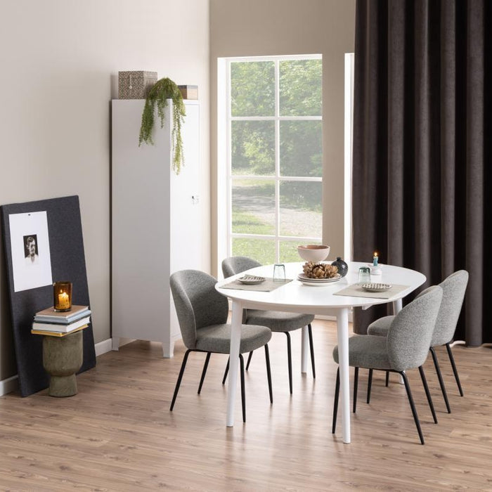 Giga Living - Eetkamerstoel Santiago Grijs - Set van 2