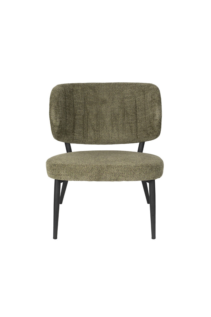 Housecraft Sanne Fauteuil Groen Grijs - Set van 2