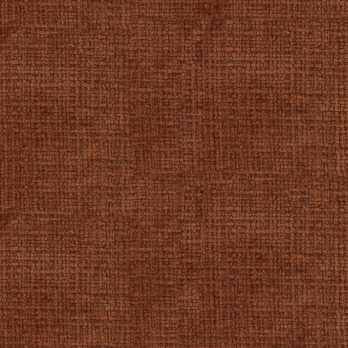 Slaapbank links hoek 5 zits terracotta reliëf fluweel