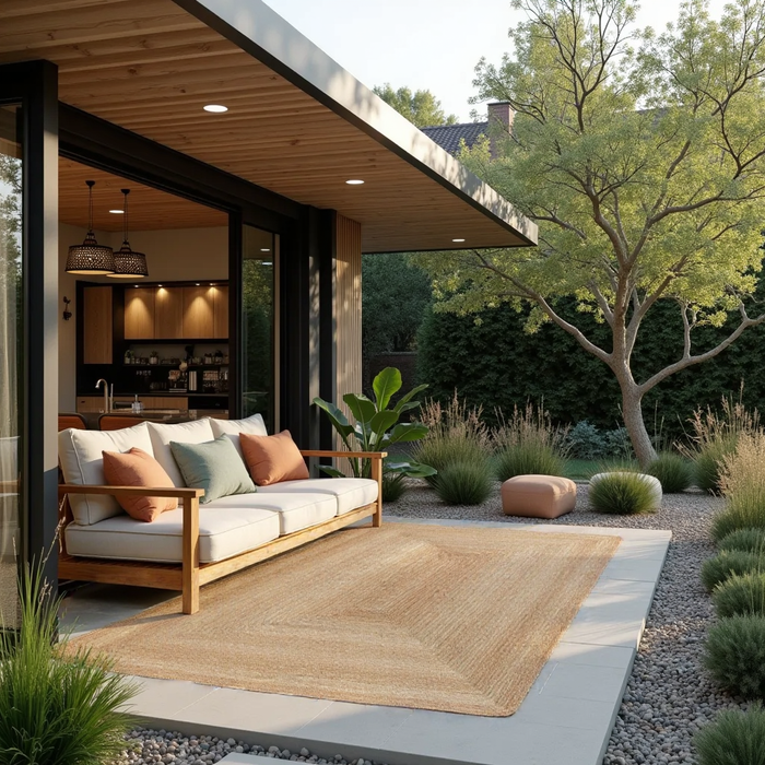 Mrcarpet Jute Buitenkleed Outdoor Breeze Naturel 160 x 230cm