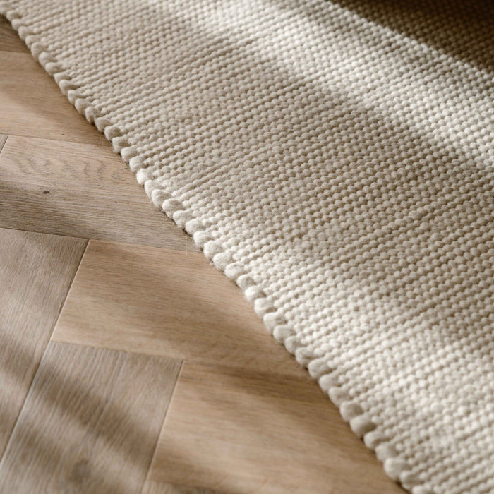 Mrcarpet Wollen vloerkleed Ivoorwit Gotland 200x290cm