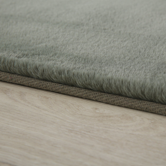 Mrcarpet Hoogpolig vloerkleed Extra Zacht Fluffy - Groen 200x290cm
