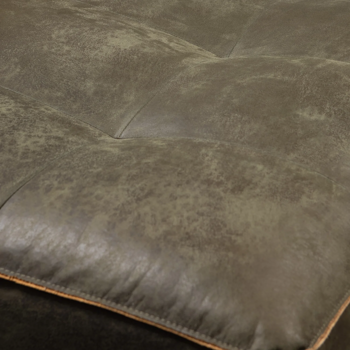 WOOOD Rodeo Classic 2,5-zitsbank - Eco-leder - Army