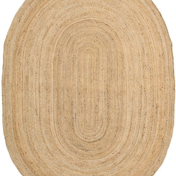 Mrcarpet Buitenkleed Jute Ovaal Outdoor Breeze Naturel 140 x 200cm