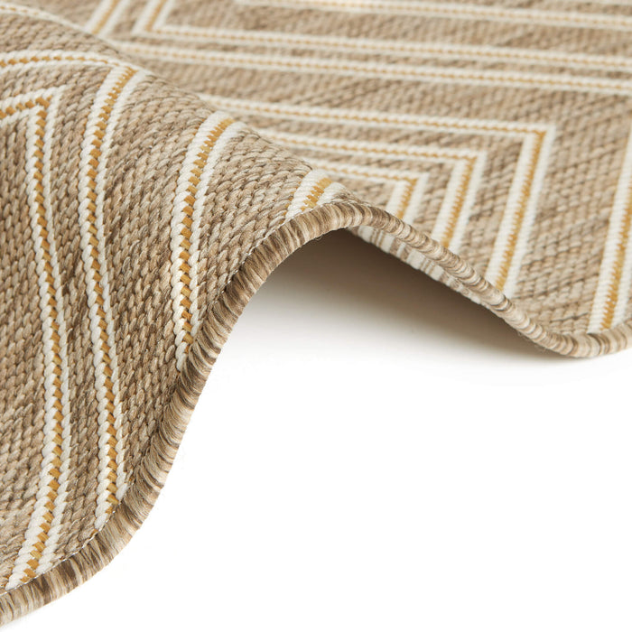 Mrcarpet Buitenkleed Salerno Zand|Bruin 160x230cm