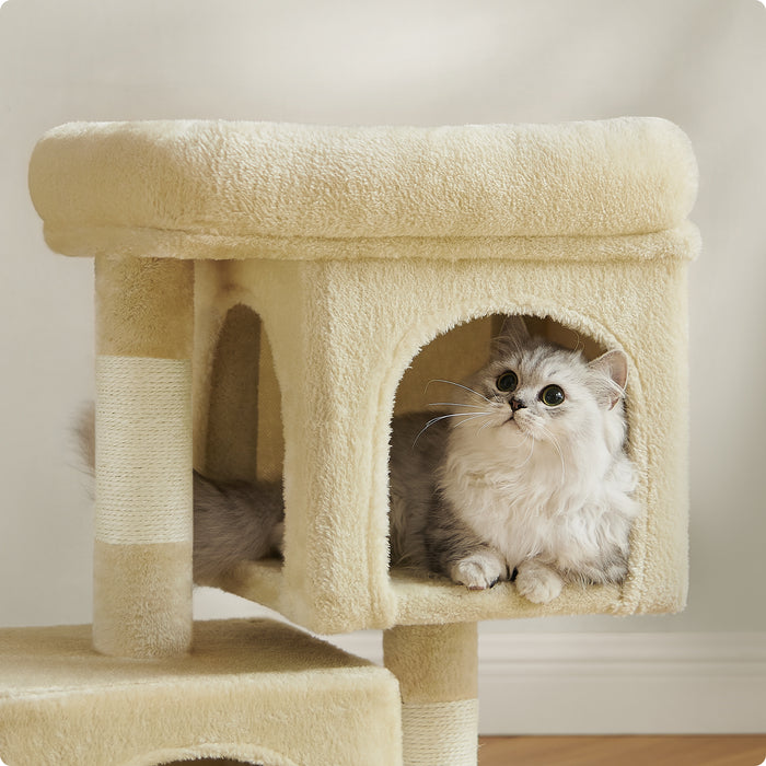 ACAZA Krabpaal - Krabpaal voor Katten - Beige - 65 cm hoog