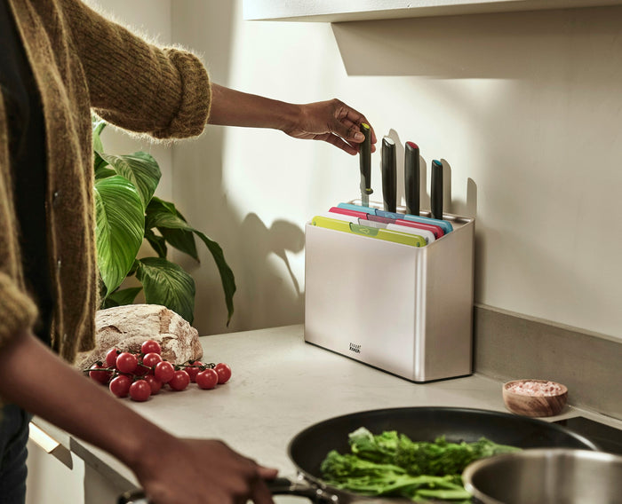 Joseph Joseph - Folio Icon Plus Snijplank en Messen 8-Delig