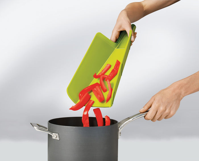 Joseph Joseph Duo Opal - Snijplank Chop2Pot Opvouwbaar