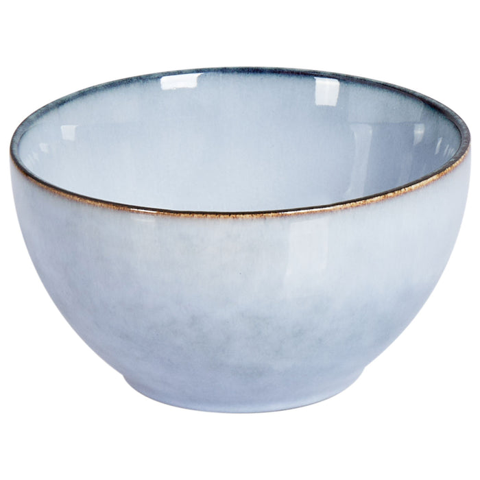 Beliani - JUNIPER - Kom set van 8 - Lichtblauw - Steengoed