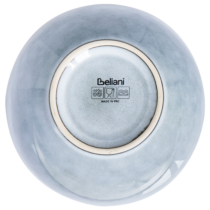 Beliani - JUNIPER - Kom set van 8 - Lichtblauw - Steengoed