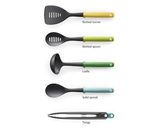 Joseph Joseph Duo Opal - Keukenhulpen Carrousel Set van 6 Stuks