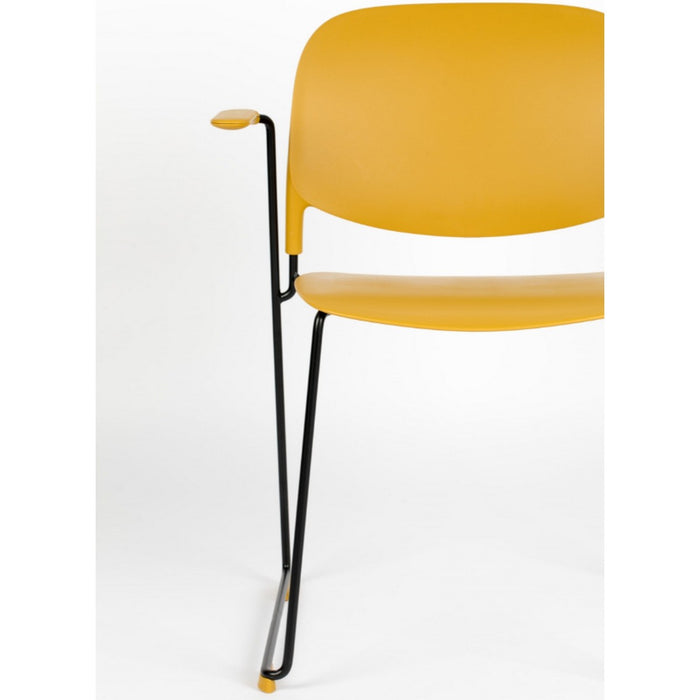 Puur Stord armstoel geel