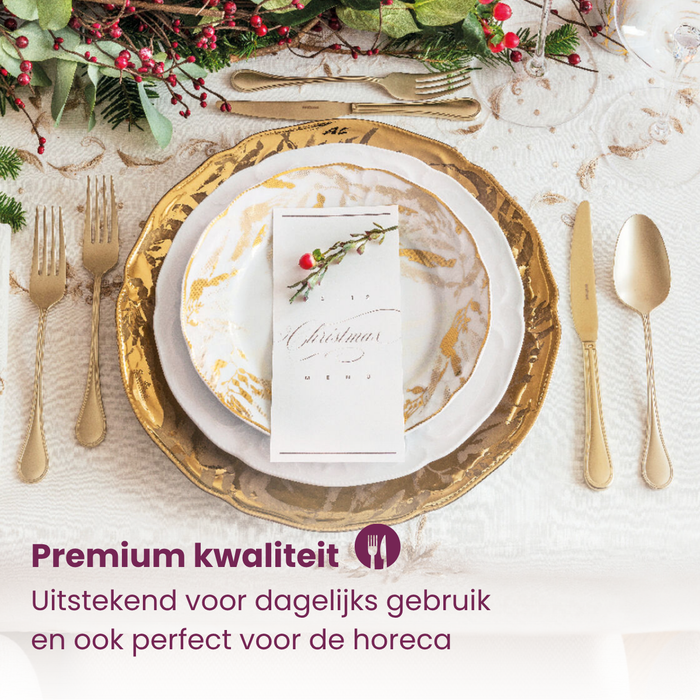 Sambonet Koffielepels Royal Champagne 6 Stuks