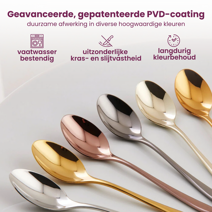 Sambonet Bestekset Taste - Champagne - 36 delig | 6 personen