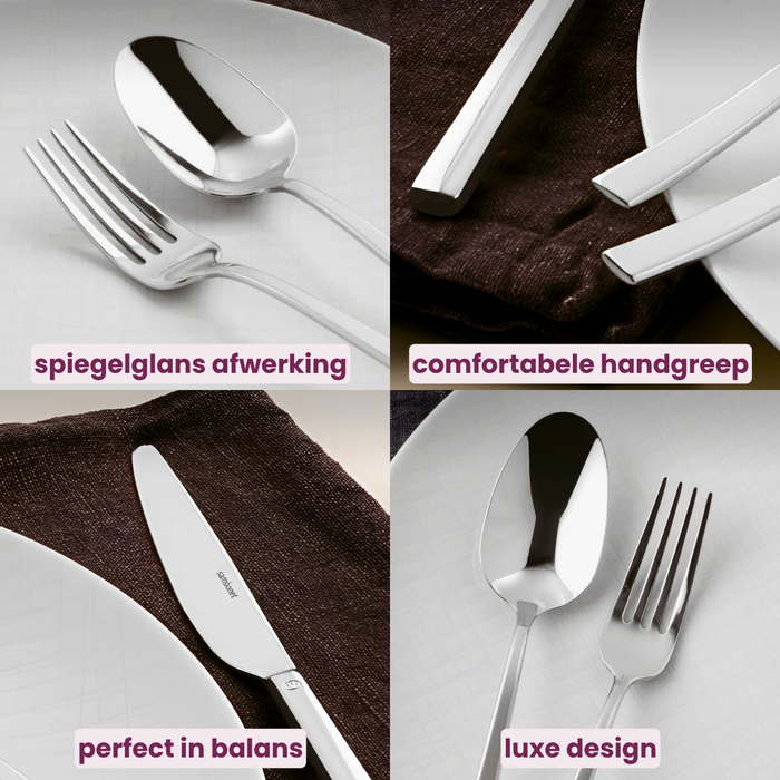 Sambonet Bestekset Rock - Goud - 60-delig | 12 personen