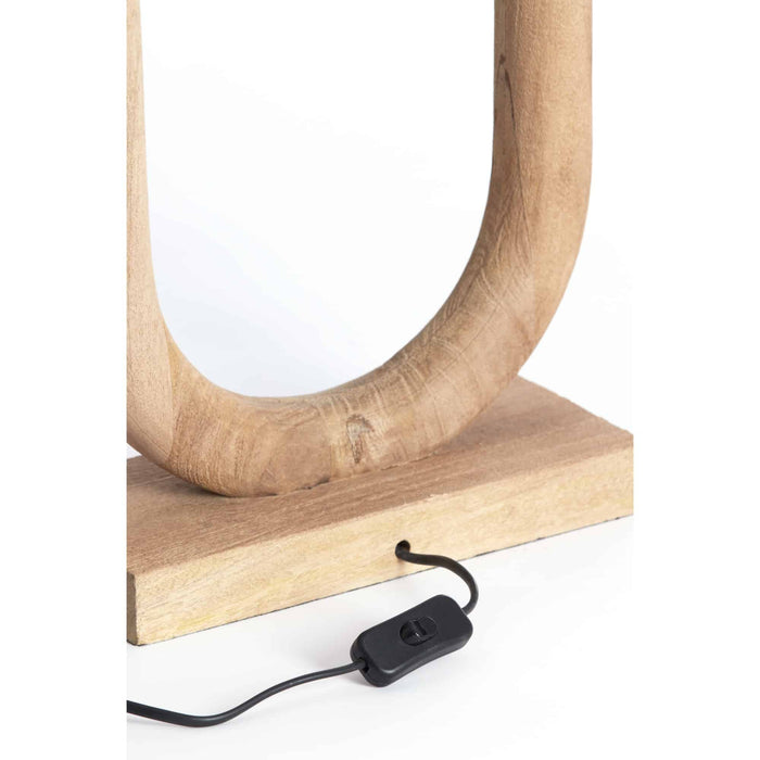 Light&living Lampvoet 30x12x59 cm PACECO hout mat naturel